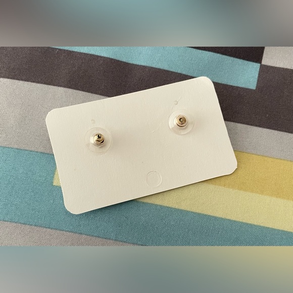 Strawberry Stud Earrings 18K Gold Plated Jewelry - Picture 4 of 4